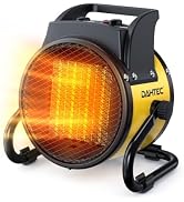 DAHTEC 1500W Electric Space Heater for Indoor Use, Portable Ceramic Heater | 3S Fast Heating, 3 H...