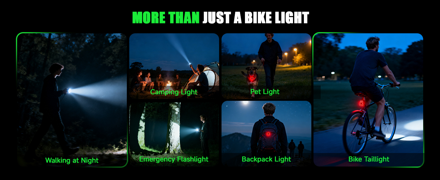 MORE THAN JUST A BIKE LIGHT
