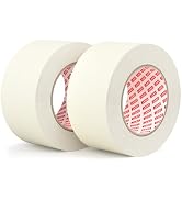 SWRT Masking Tape 2 Inch Wide × 55Yds– 2 Rolls (110 Yards Total), General Purpose Painter’s Tape ...
