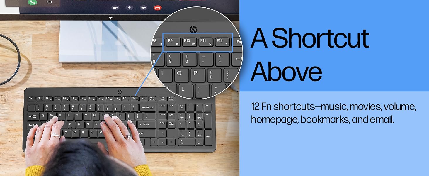 HP 150 Wired Keyboard
