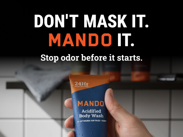 Mando Acidified Body Wash mobile