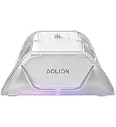 Aolion Gaming K30 Controller Charging Dock, Pogo Pin Fast Charging Station with Auto Sleep & Auto...