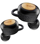 House of Marley Champion 2: True Wireless Earbuds with Microphone, Bluetooth Connectivity, 35 Hou...