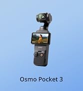 DJI Osmo Pocket 3 Creator Combo, Vlogging Camera with 1'' CMOS & 4K/120fps | 3-Axis Stabilization...