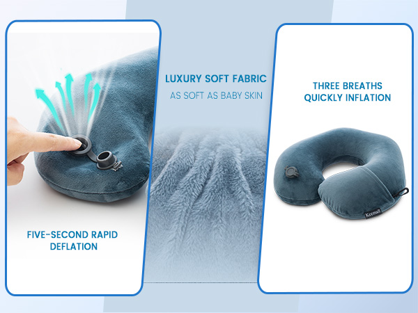 travel headrest,blow up airplane pillow
