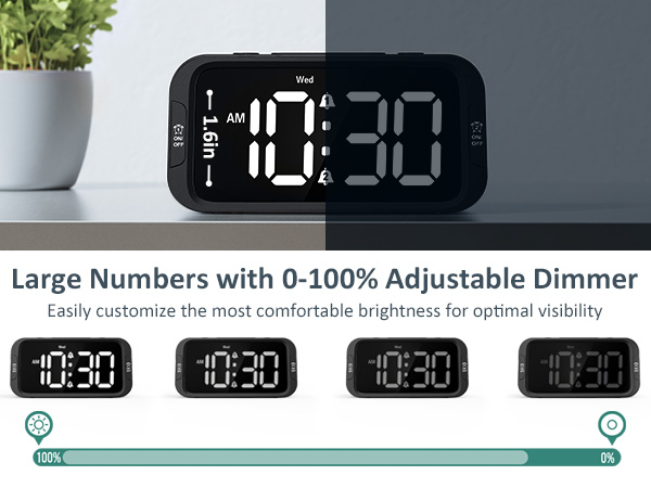 alarm clocks for bedrooms