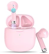 Wireless Earbud, Bluetooth 5.3 Headphones in Ear with Noise Cancelling Mic, Earbud Stereo Bass, I...