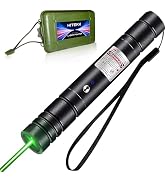 HITEKK High Power Green Laser Pointer | Tactical Long Range Green Laser Pointer | Portable Powerf...
