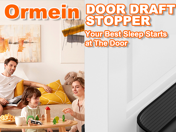 door draft stopper