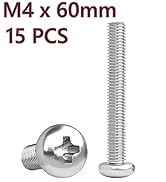 M4x60 machine screws