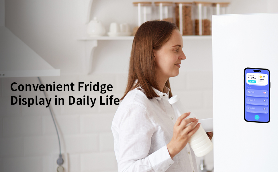 Convenience Fridge Dispaly in Daily Life