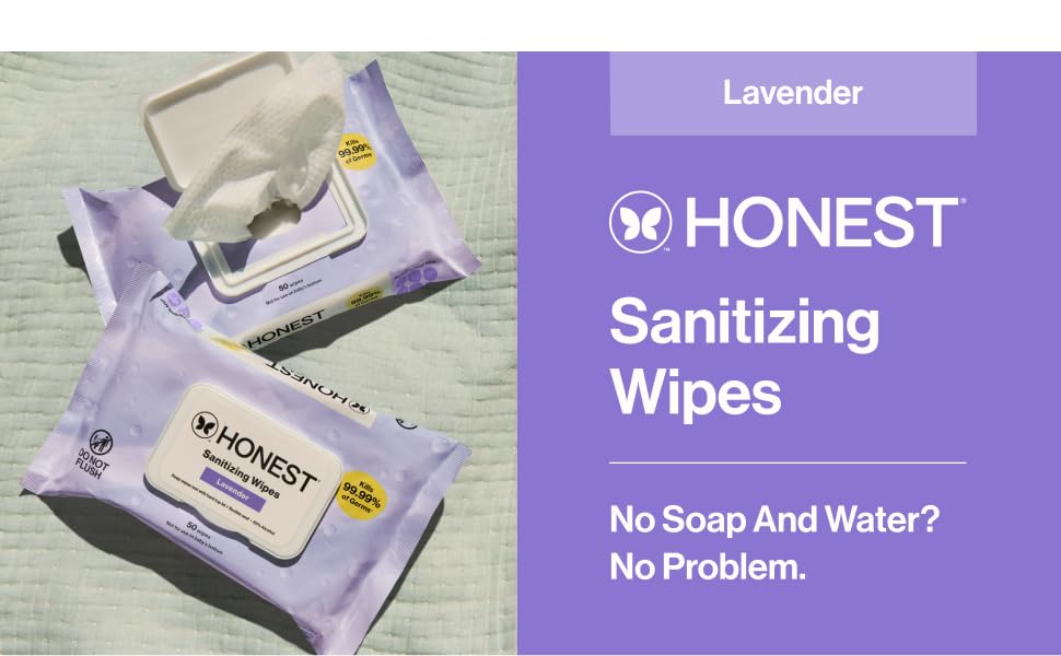 Lavender Sani Wipe