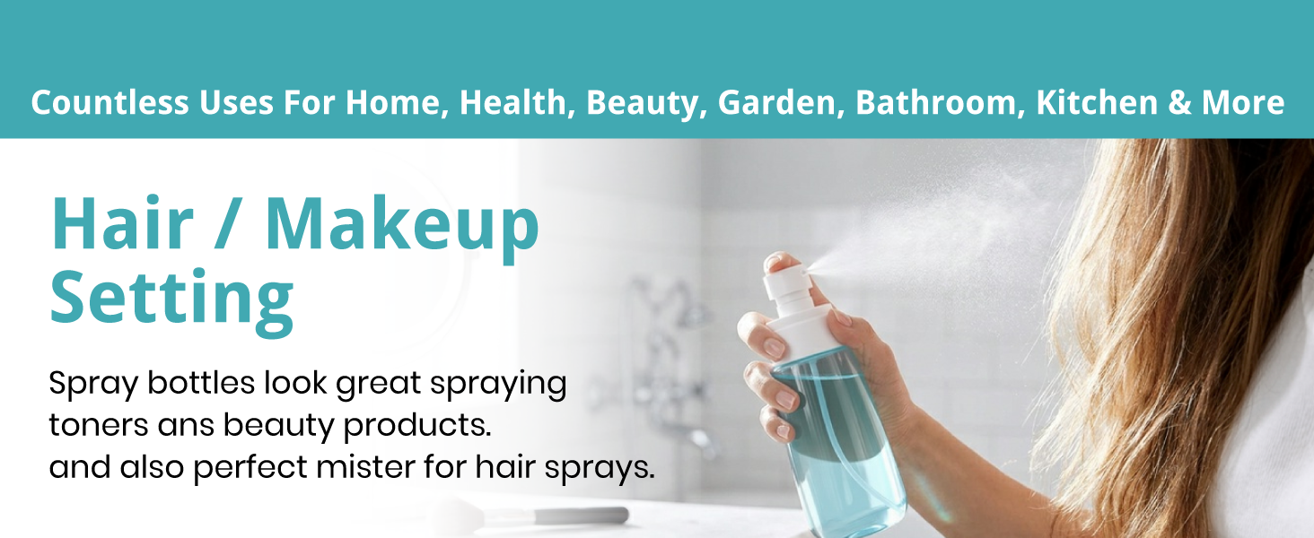 makeup spray bottles,toner spray bottles,hairs setting spray bottles