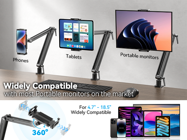 portable monitor stand