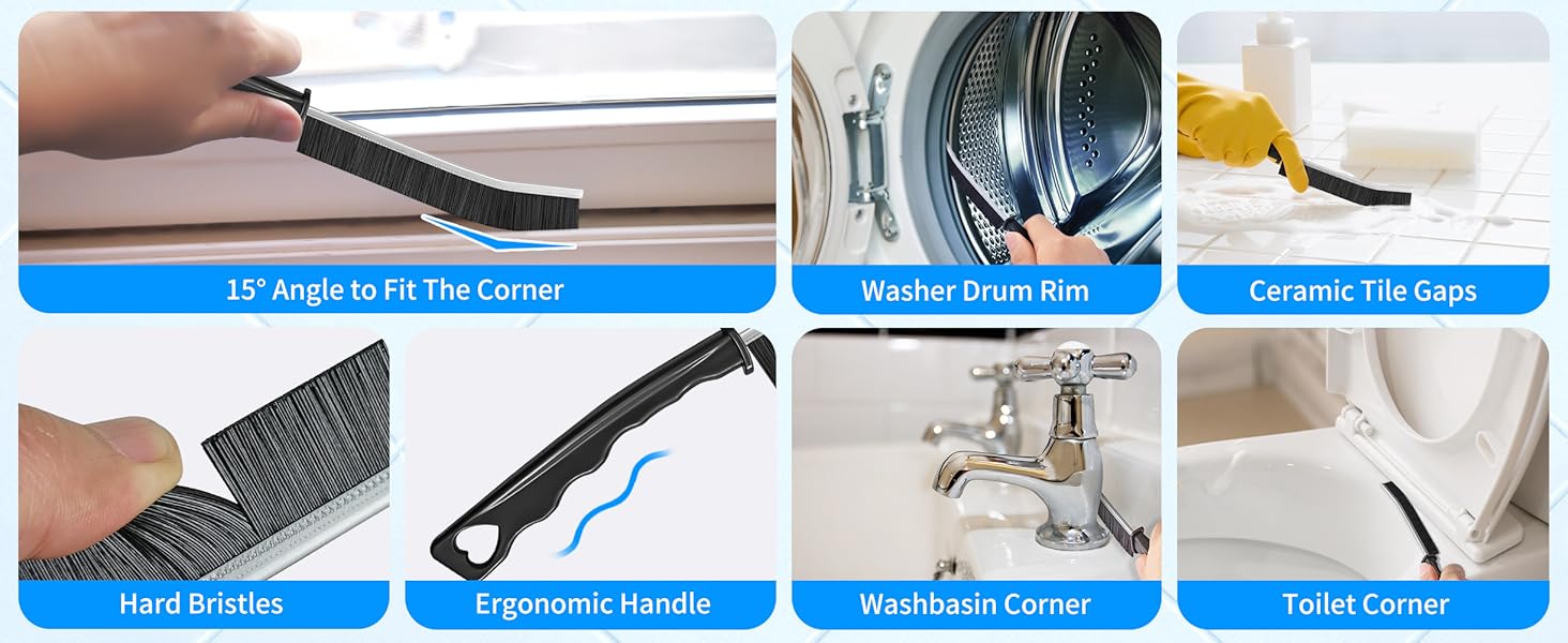 Crevice Cleaning Brush Set