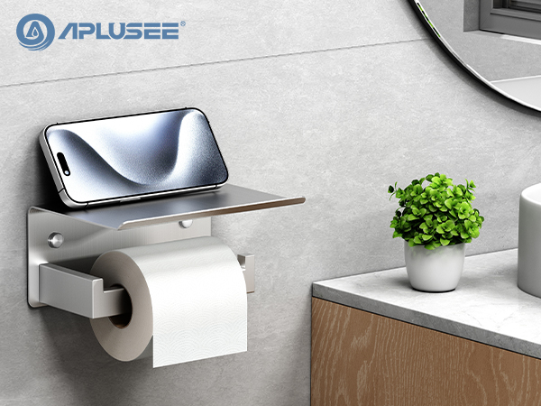 PAPER HOLDER WITH SHELF