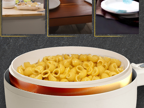 killets nonstick lids small sarten electrico para cocinar griddle portable fry dorm self heating