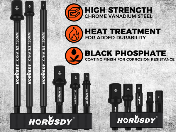 Impact socket set