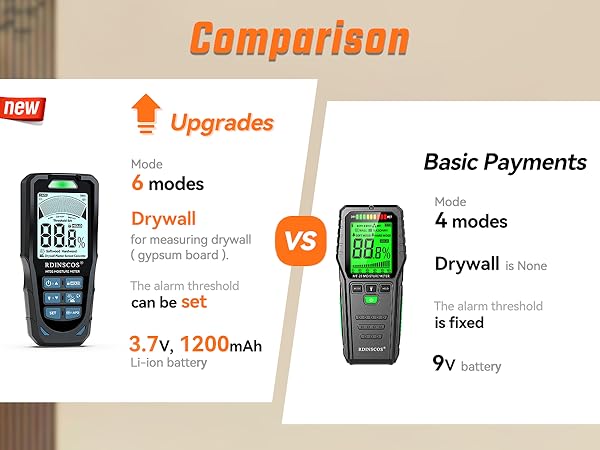 Comparison of New and Old Models