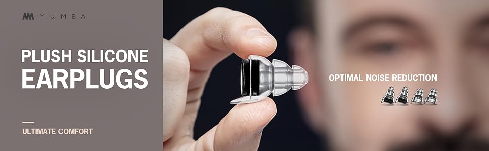 Mumba High Fidelity Concert Earplugs