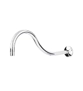 Shower Head Extension Arm by JS Jackson Supplies, 16 inch Assembled Length, High Arc Long Extende...