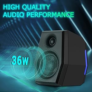 36W Power & Custom-Tuned Drivers