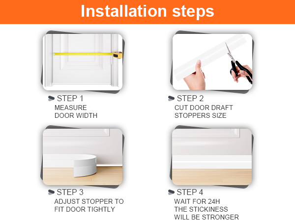 OXRQ Door Draft Stopper for Bottom of Door