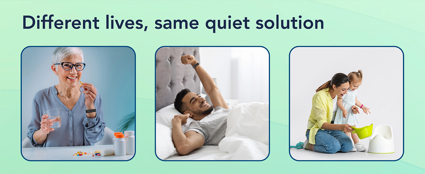 Different lives, same quiet solution.