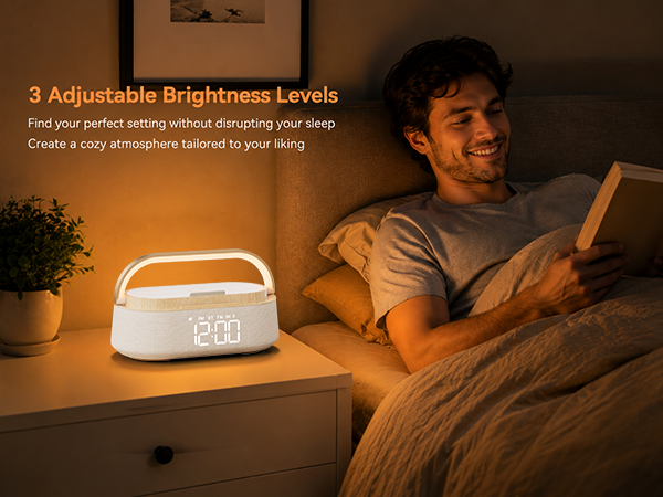 wireless charge with alarm clock