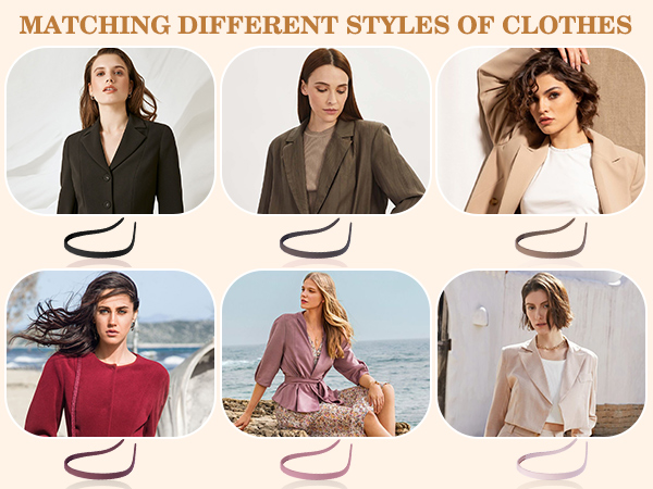 Matching different styles of clothes