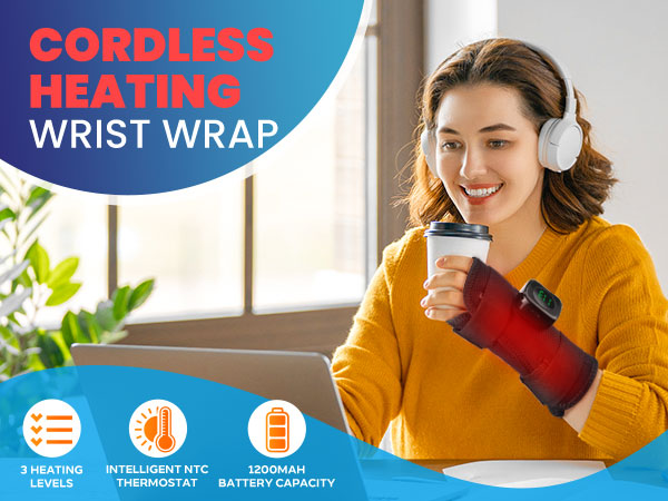 Cordless Wrist Heating Pad