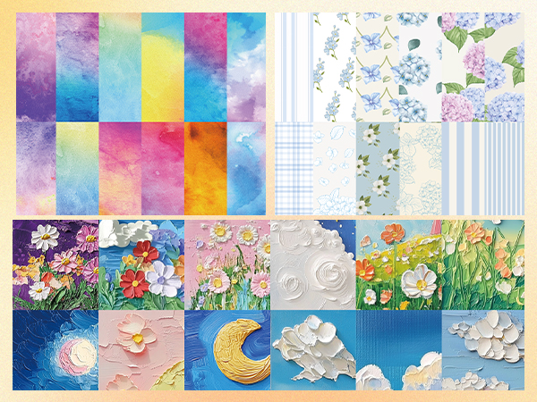 Decorative Craft Paper for Junk Journal Supplies