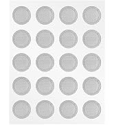 Earbuds Dust Proof Metal Silver Mesh Replacement for KZ ZS10 PRO/ZSN PRO,CCA CRA C10/C12, KBEAR K...