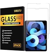 SIBEITU 2 Pack Screen Protector for iPad Air 5th Generation 2022, 10.9 Inch HD Clear 9H Hardness ...