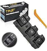 TINJO Power Window Control Switch fit for Hyundai Elantra 2011-2015, Replace OEM 93570-3X000, Fro...