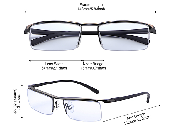 Product dimensions