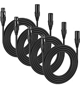 MFL. 10 ft Flexible DMX Cable 3 Pin Signal XLR Male to Female Cable Wire for Stage Lighting DJ Li...