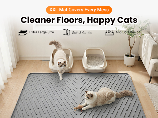 Extra Large Cat Litter Mat