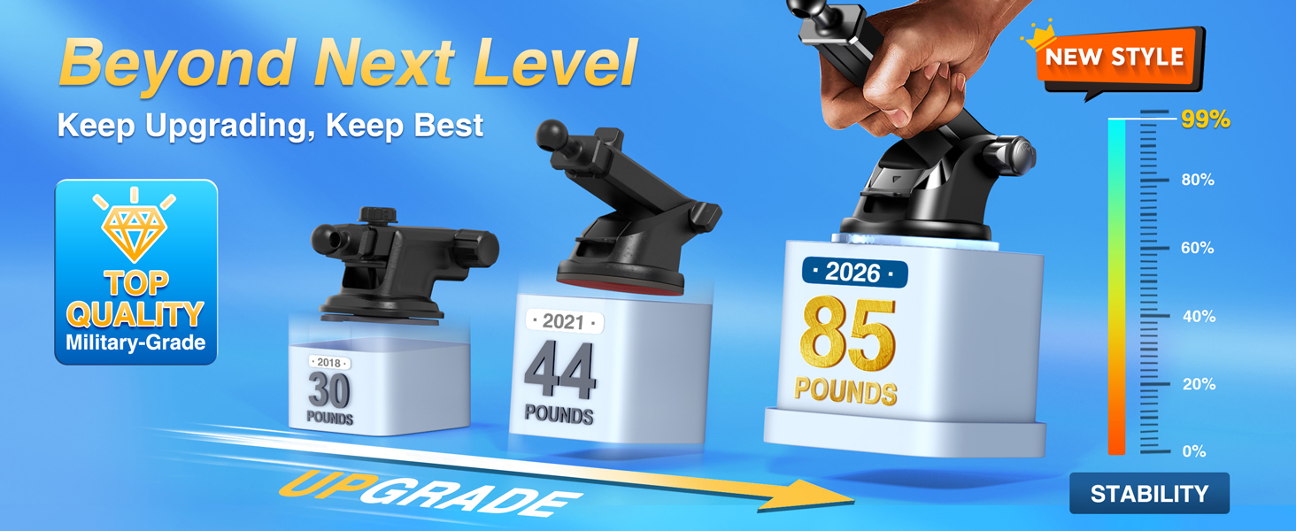 Text reads: 'Beyond Next Level'. Product display showing three numbered spray bottles labeled '44' and 'B5', with 'QUALITY' text visible.