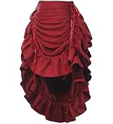 GRACEART Women's Victorian Steampunk Skirt Pirate Costume Burlesque