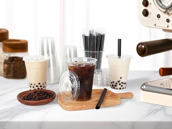 25 Sets - 16oz Disposable Cups