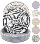 KITLAB 10 Inch Trivets for Hot Dishes, Hot Pots and Pans, Extra Large Thick Heat Resistant Large ...