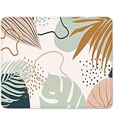 BOSOBO Mouse Pad, Square Anti-Slip Rubber Gaming Mousepad, Premium-Textured & Waterproof Mouse Ma...