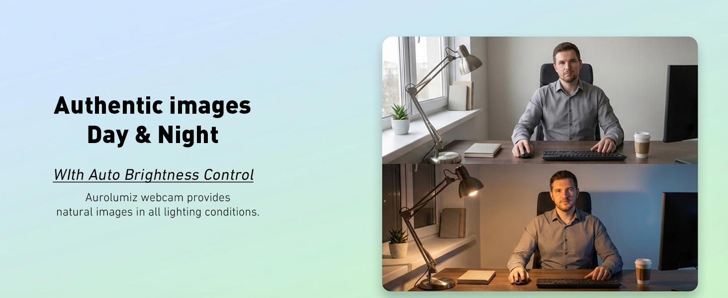 Authentic images brightness auto control