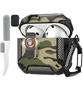 Maxjoy for AirPods 4 Case with Lock, AirPods 4th Generation Case Cover with Cleaner Kit Shockproo...