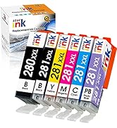 PGI-280XXL CLI-281XXL Replacement for Canon 280 281 Ink Cartridges Compatible with Canon TS9120 I...