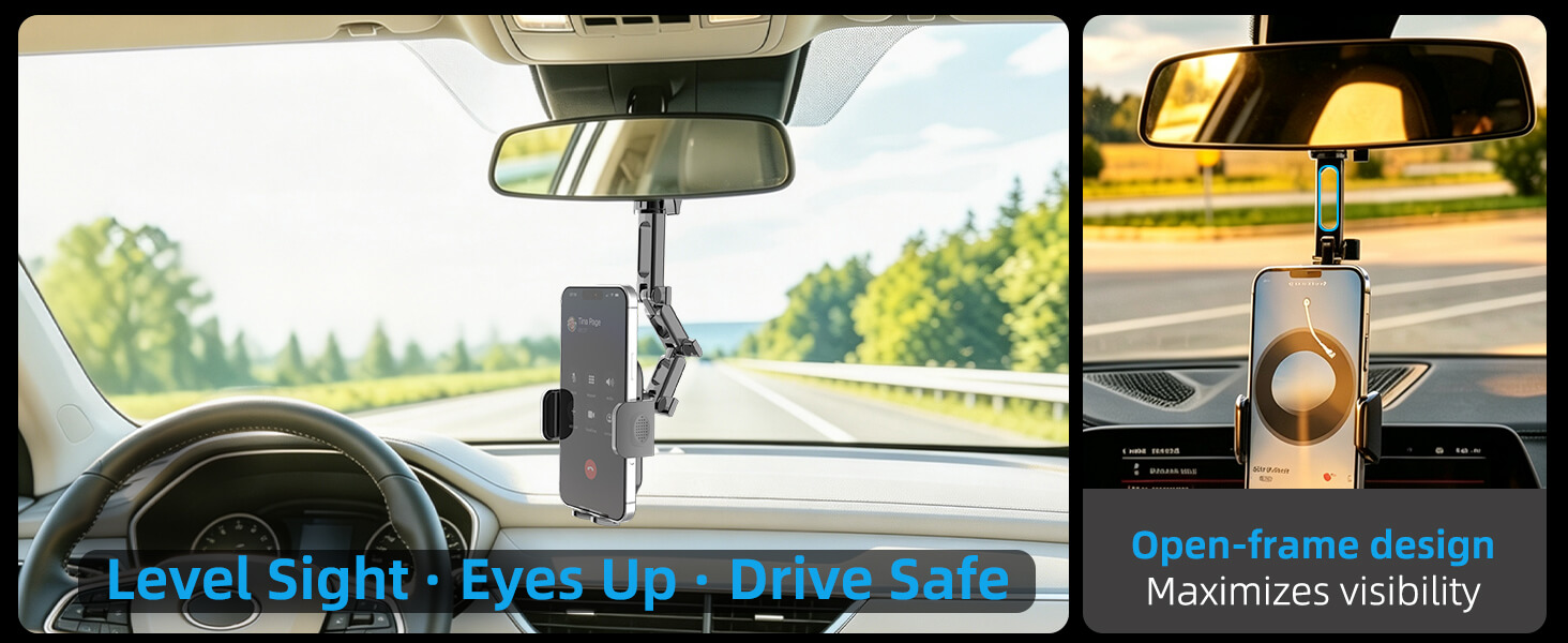 Level Sight· Eyes Up · Drive Safe