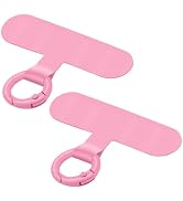Hovmwey Phone Tether Tab, 2 Pack Cell Phone Lanyard Patch Without Adhesive, Phone Strap Replaceme...