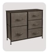 Sorbus Dresser with 5 Drawers - Furniture Storage Tower Unit for Bedroom, Hallway, Closet, Office...