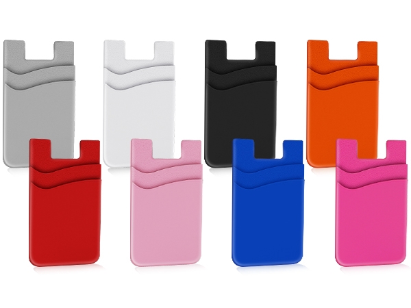 iphone card holder stick on
